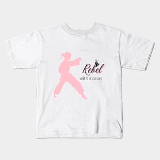 Rebel with a Cause Kids T-Shirt